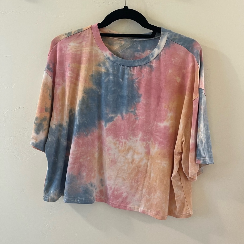 Tie-Dye Women's Top - Multicolor
